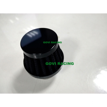 Black 15mm Car Air Breather Filters for Motorcycle Air Intake Pipe